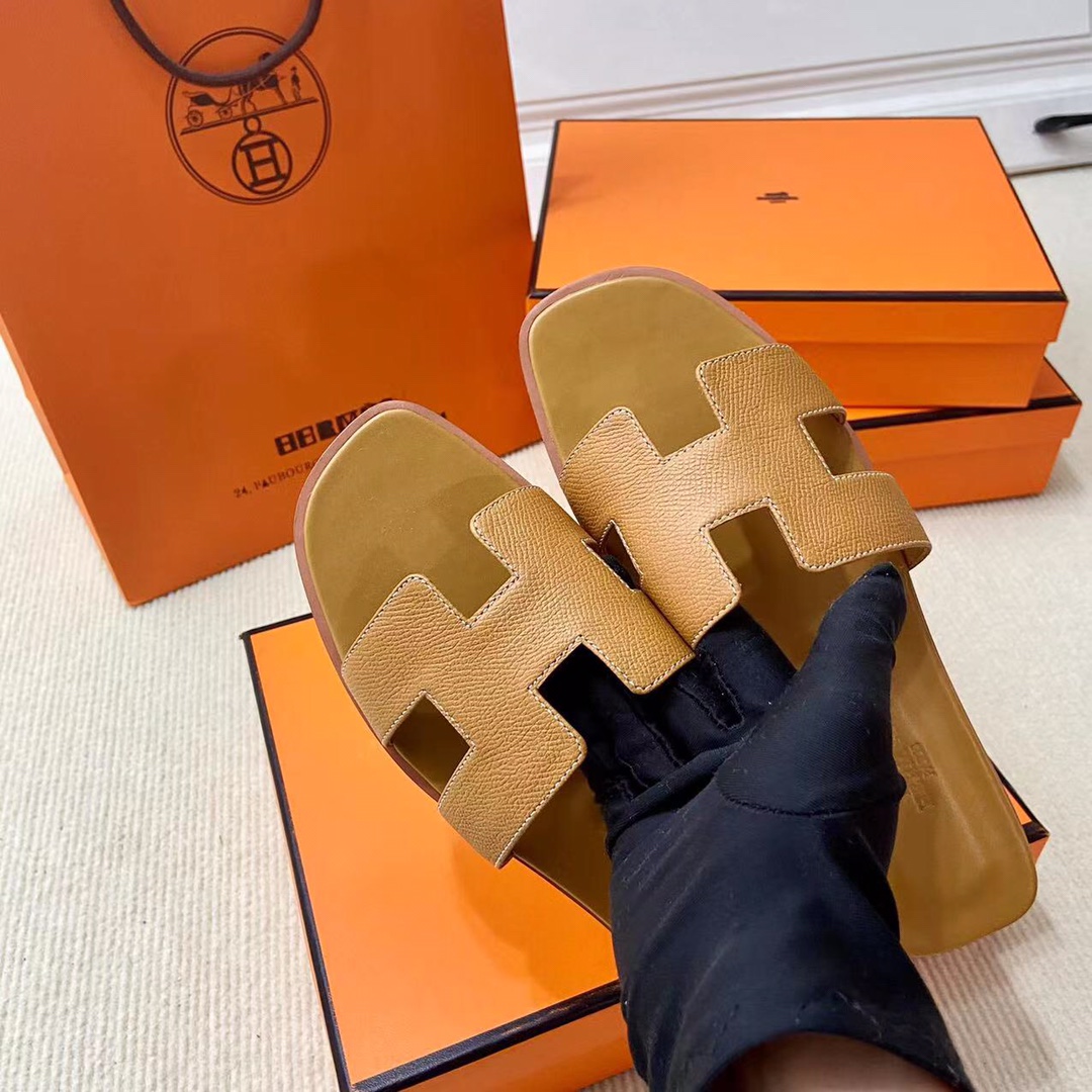 에르메스 올수공 오란 슬리퍼 샌들 앱송 100